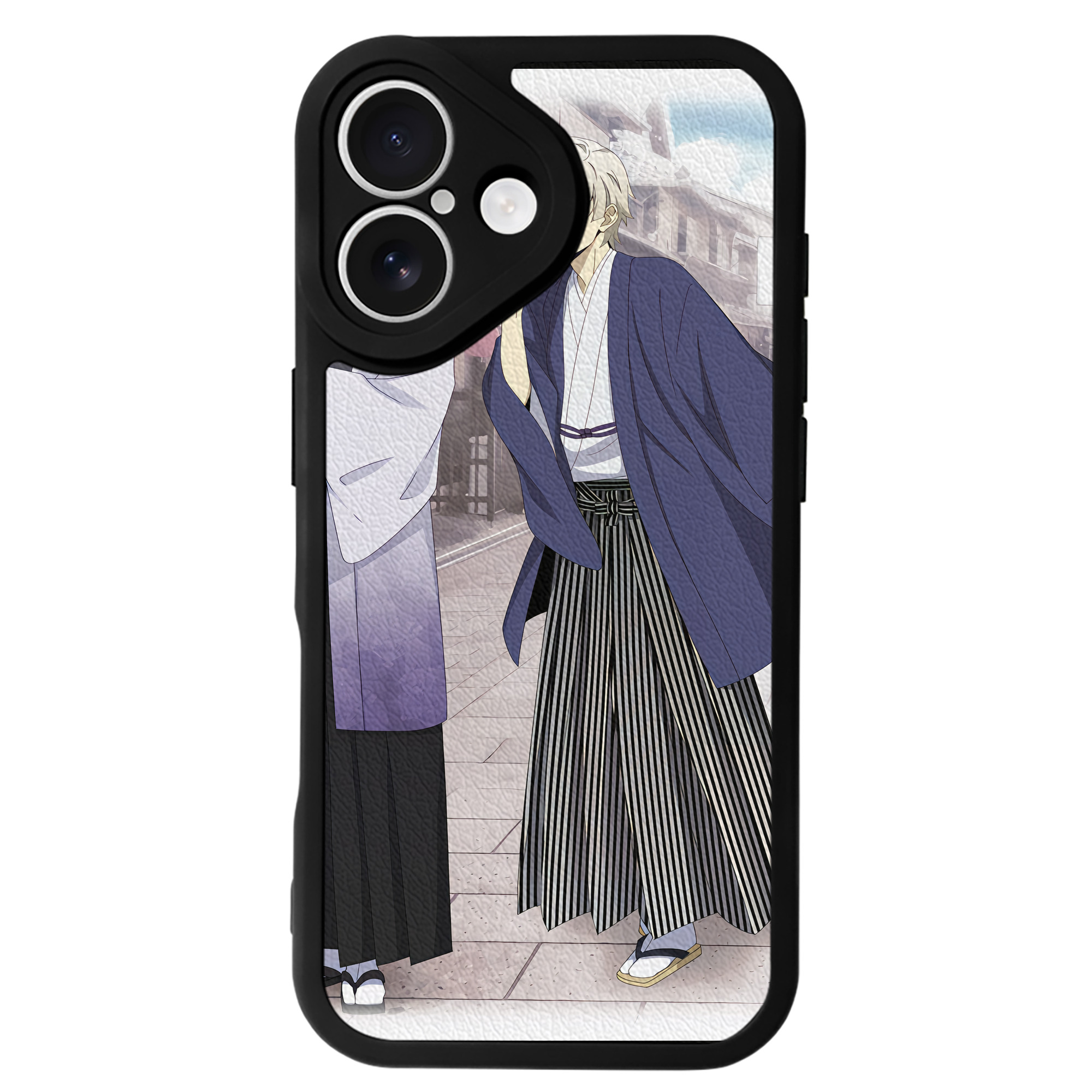 （画像用） 文豪ストレイドッグス Bungo Stray Dogs 【iPhone 16シリーズ対応】シリコンスマホケース（レザー調） 材質：シリコン